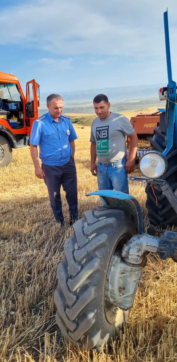 В Дагестане проводят проверку самоходной техники
